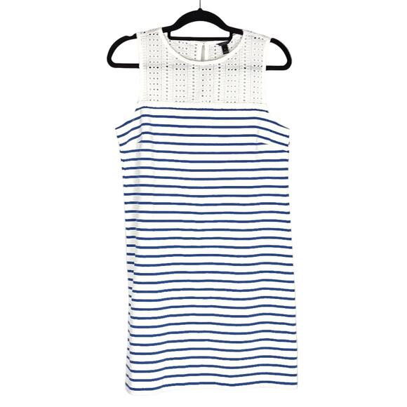 J. Crew Eyelet Yoke Sheath Dress Size S - Picture 2 of 6